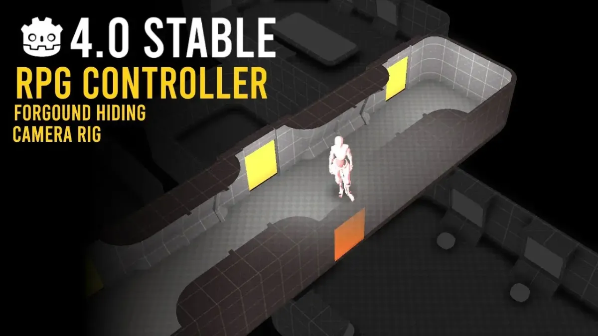 Контроллер персонажа в изометрии для RPG на Godot